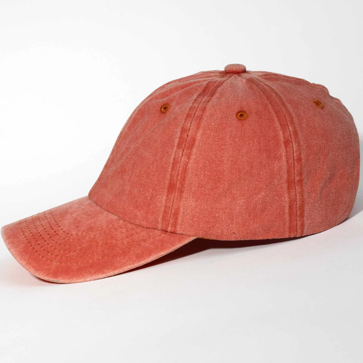 Custom Embroidered Dad Hat — front view of the embroidered cap