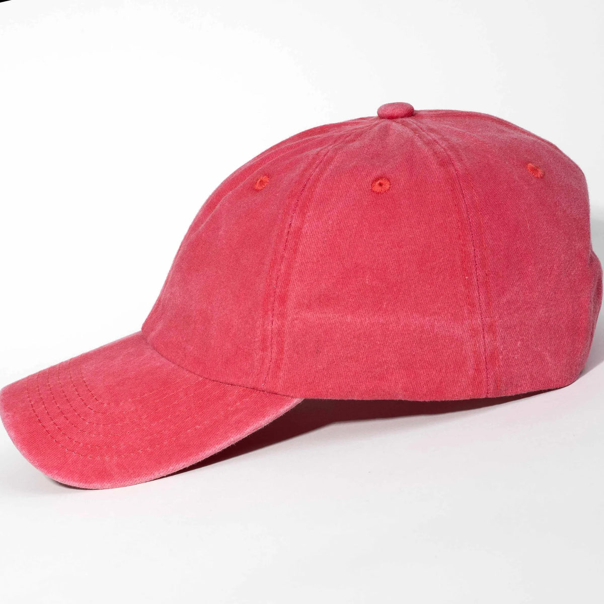 Custom Embroidered Dad Hat — front view of the embroidered cap