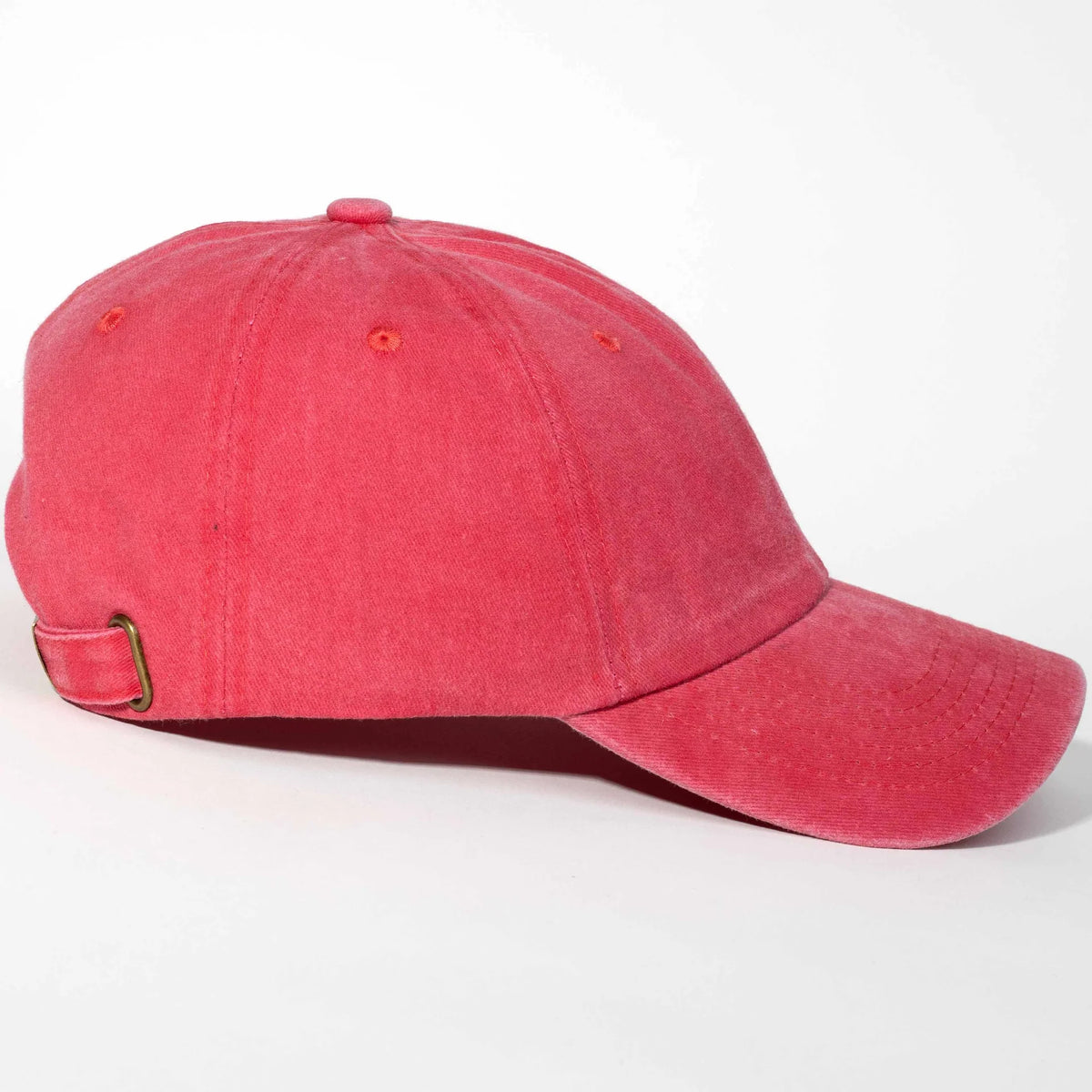 Custom Embroidered Dad Hat — front view of the embroidered cap