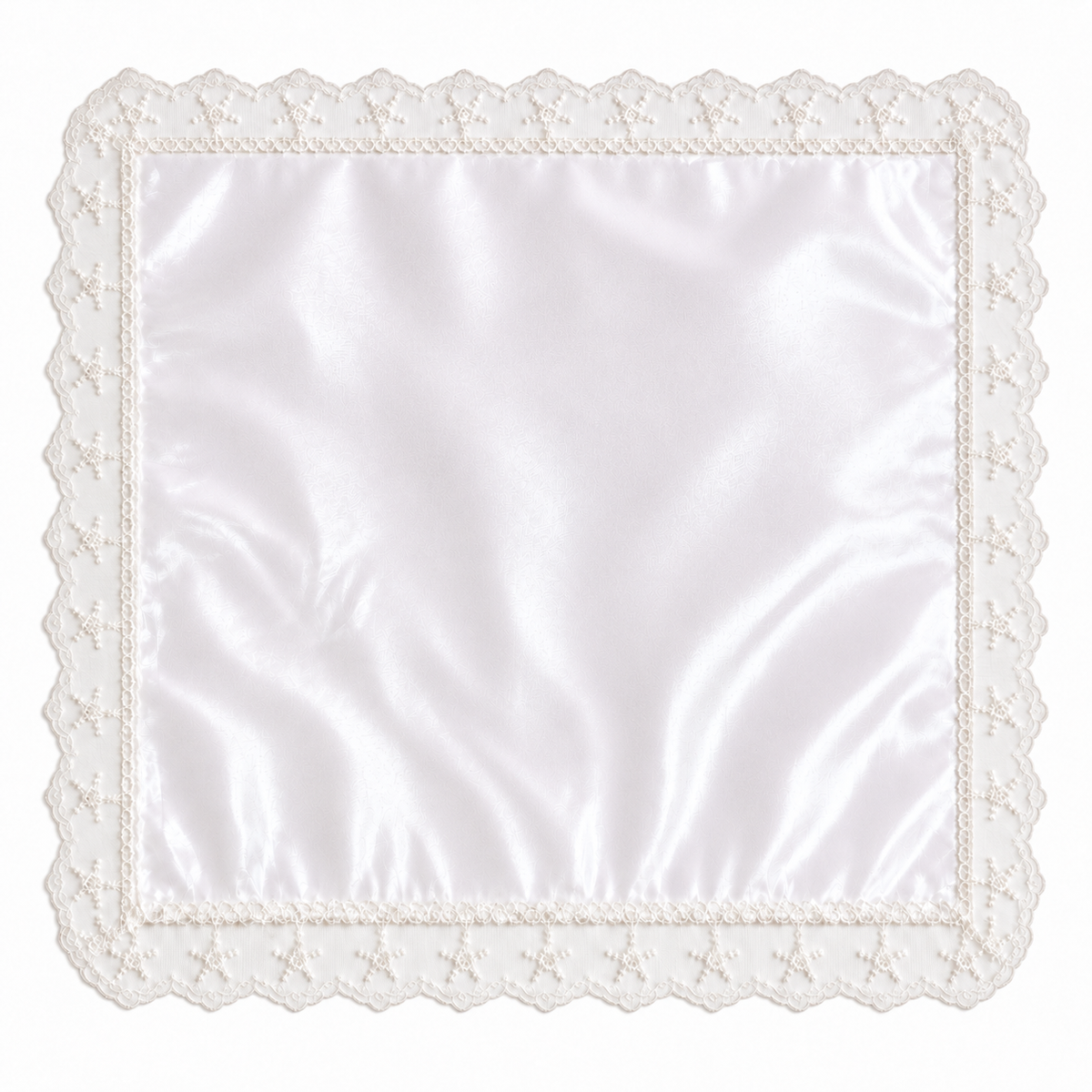 Rainbow organza handkerchief, blank