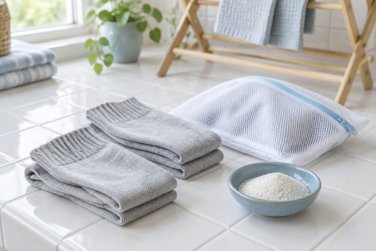 How to Wash Embroidered Socks Without Ruining Them