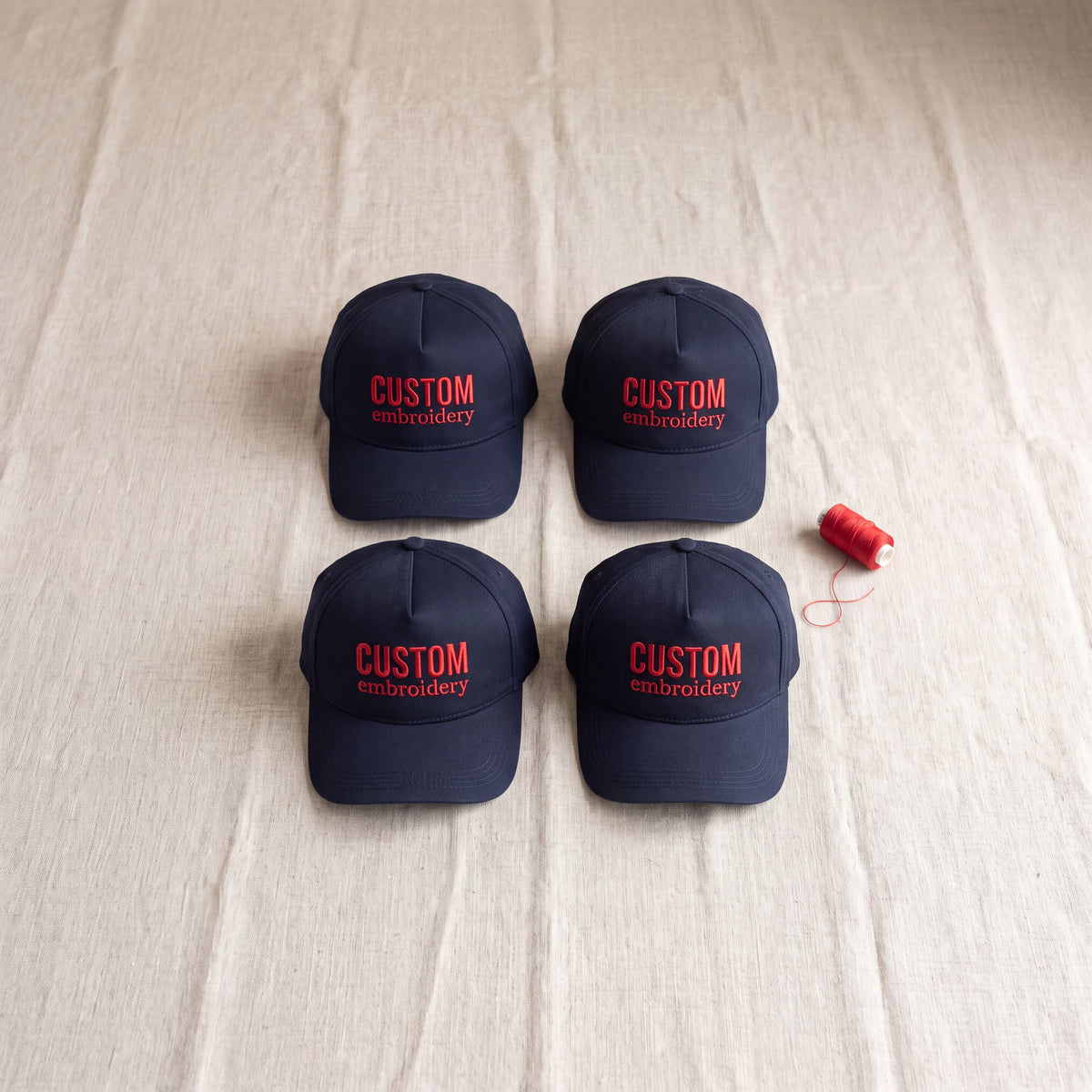 Wholesale and bulk custom embroidered caps for teams and businesses — Eddia