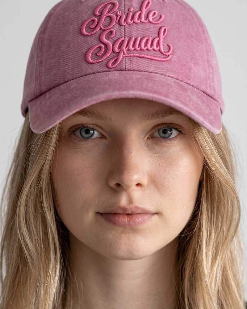 Bride Squad Hats | Custom Embroidered Bachelorette Party Caps