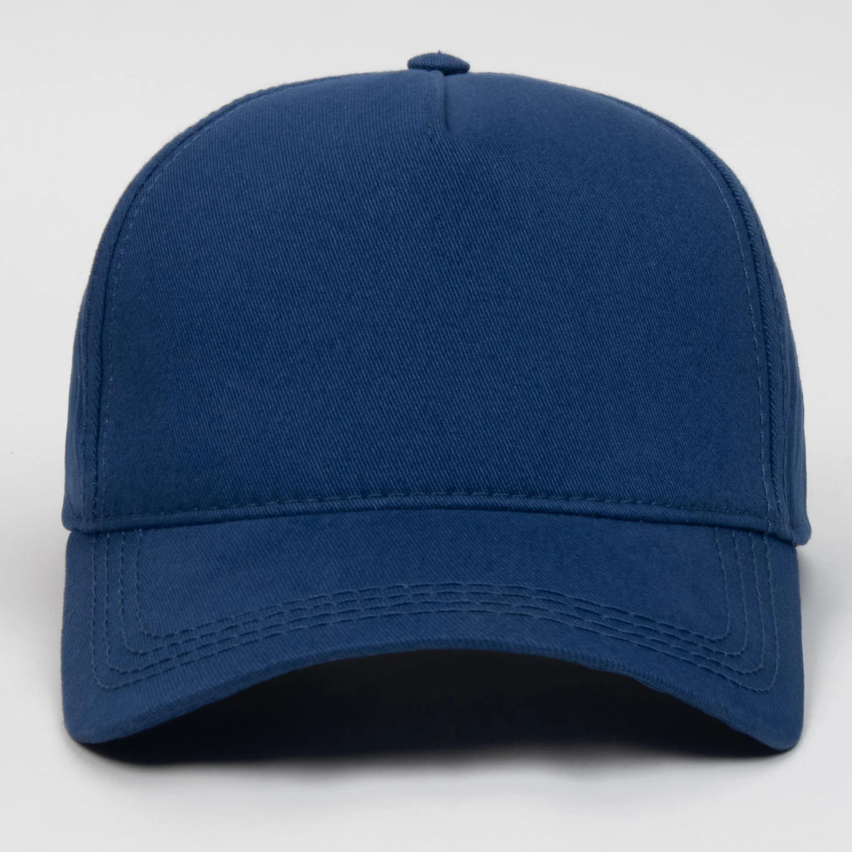 Denim Blue baseball cap, blank — no embroidery