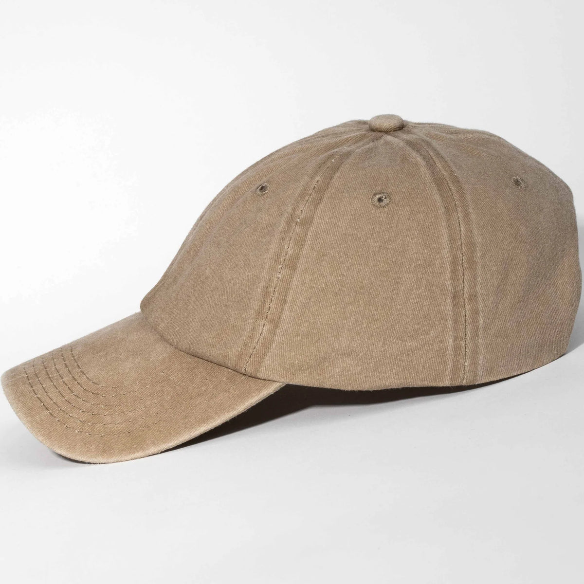Custom Embroidered Dad Hat — front view of the embroidered cap
