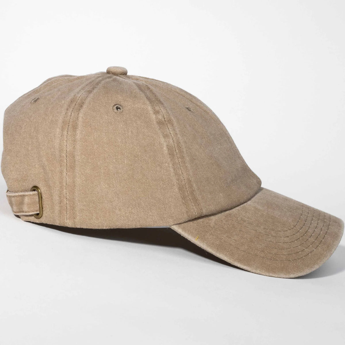 Custom Embroidered Dad Hat — front view of the embroidered cap