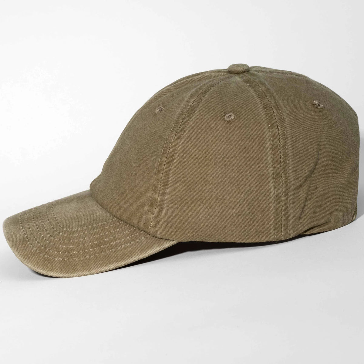 Custom Embroidered Dad Hat — front view of the embroidered cap