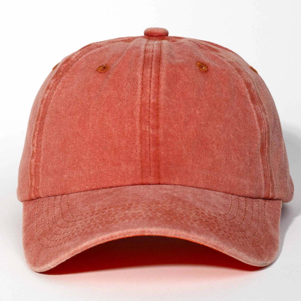 Terracotta dad hat, blank — no embroidery
