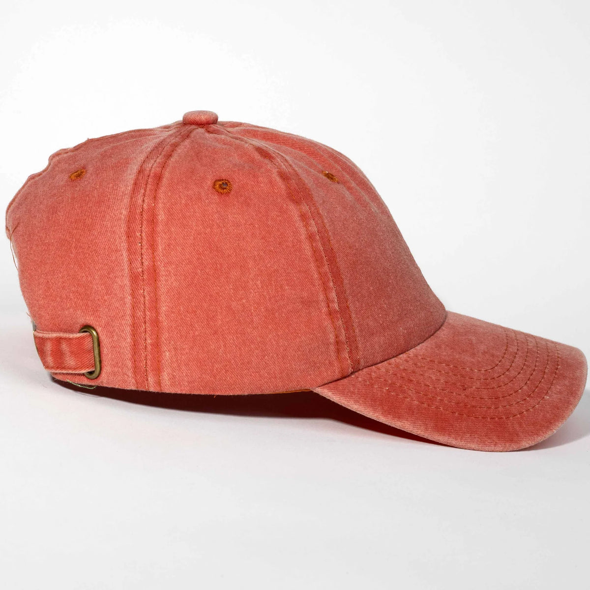 Custom Embroidered Dad Hat — front view of the embroidered cap