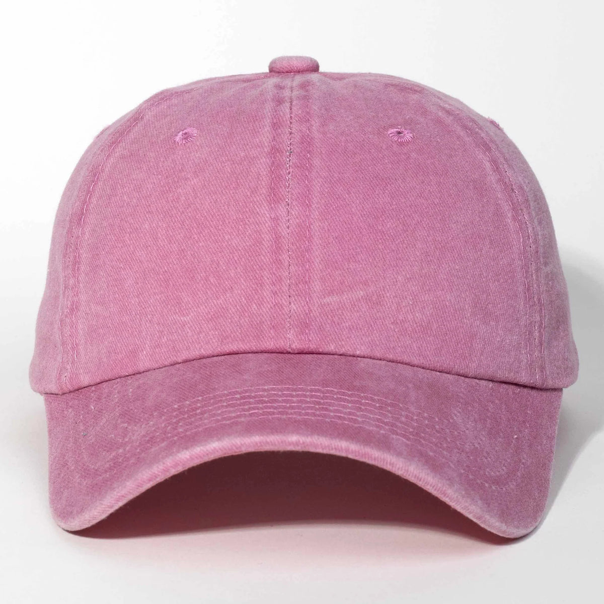 Dusty Pink dad hat, blank — no embroidery