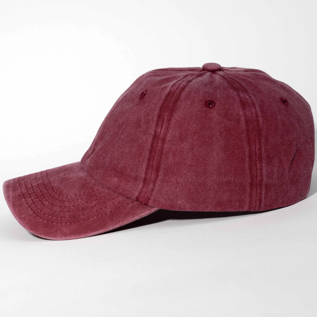 Custom Embroidered Dad Hat — front view of the embroidered cap