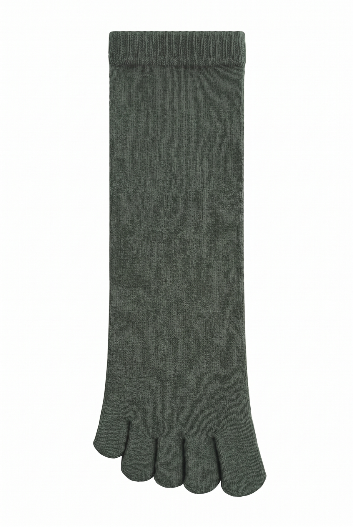 Dark Green toe socks, blank