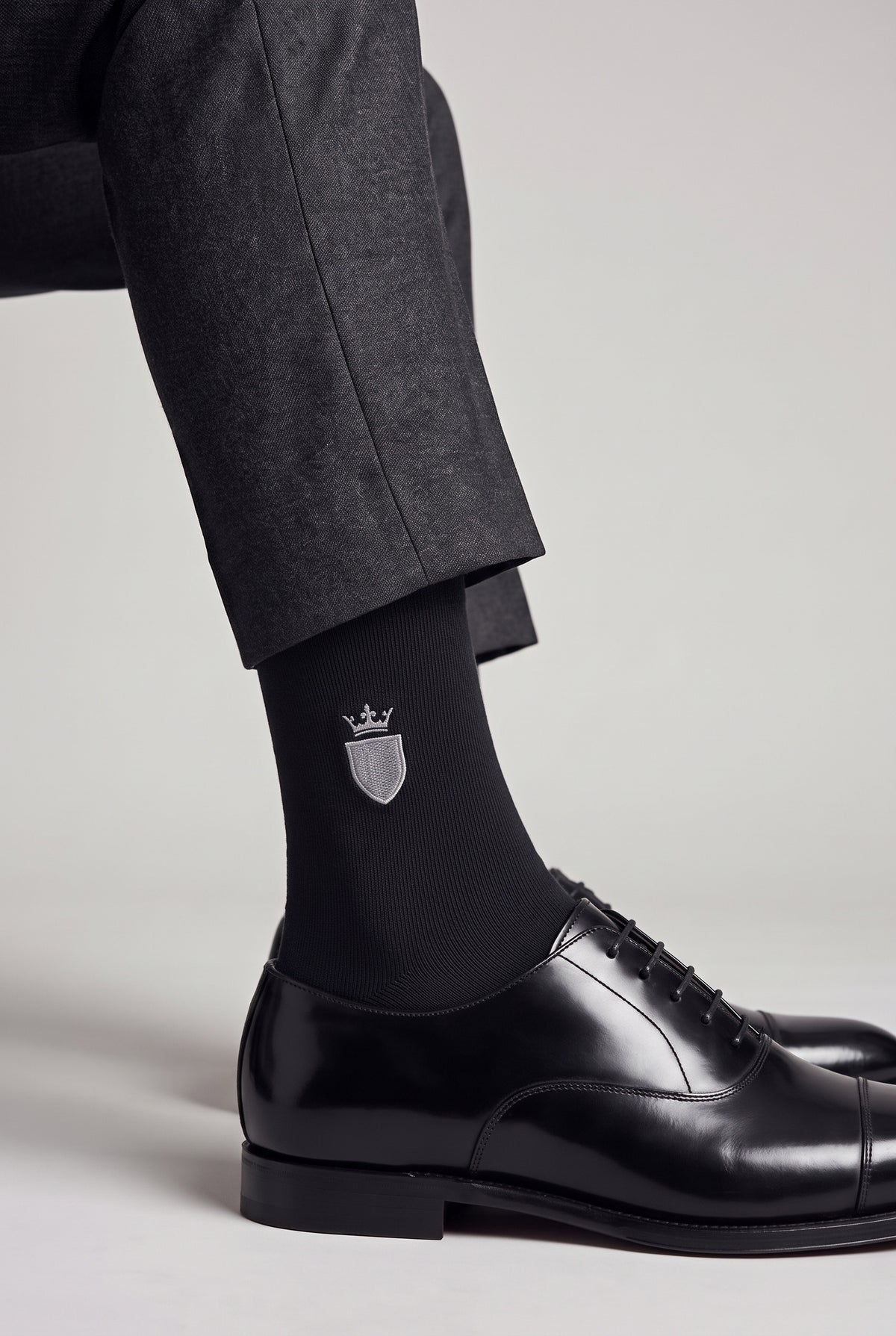 Custom Name Socks in black