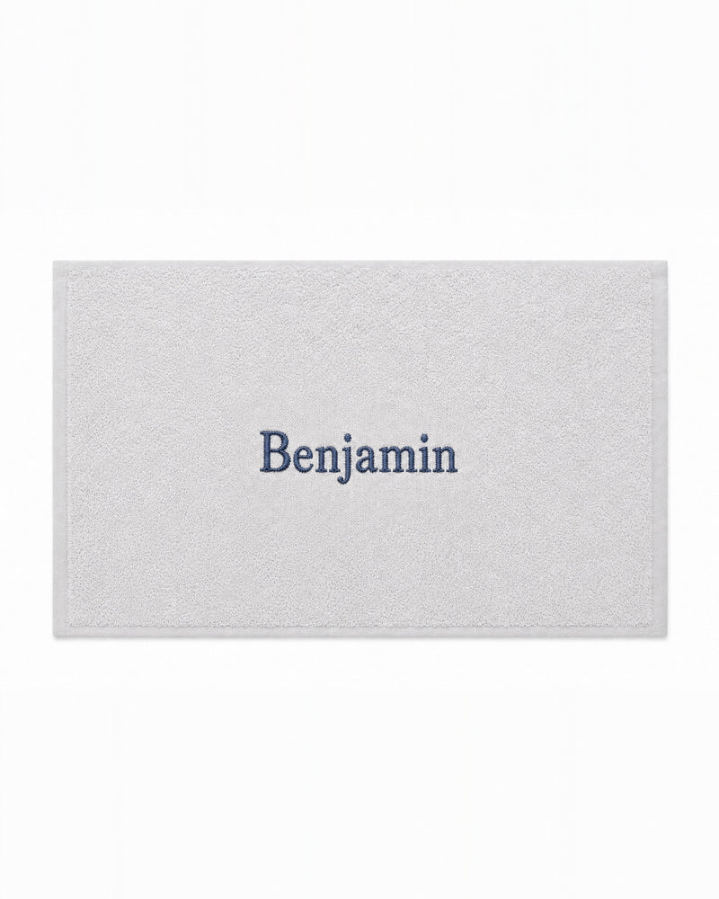 Wholesale Benjamin Embroidered Bamboo Hand Towel | Bulk Personalized Towels, 25+ Pieces