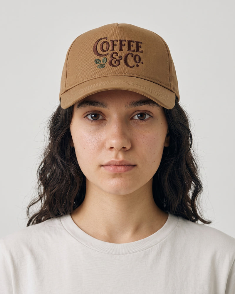 Bulk Coffee Shop Hats | Wholesale Embroidered Caps for Cafés