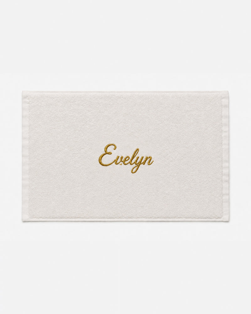 Wholesale Evelyn Embroidered Bamboo Hand Towel | Bulk Personalized Towels, 25+ Pieces