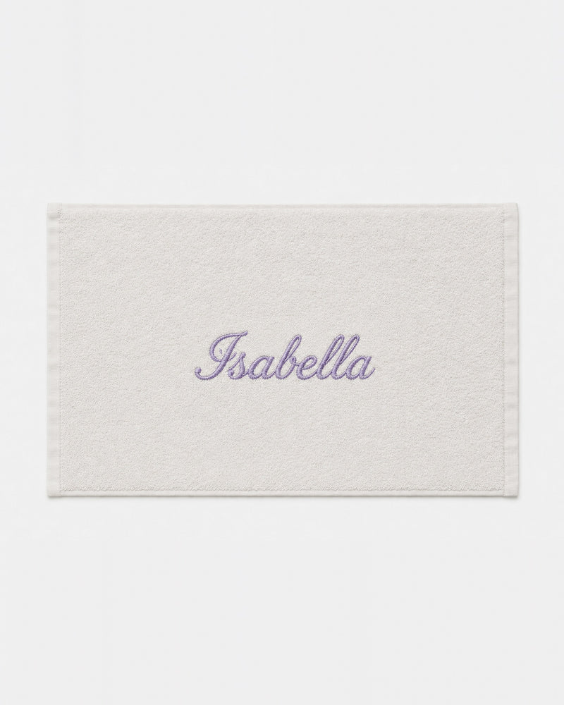 Wholesale Isabella Embroidered Bamboo Hand Towel | Bulk Personalized Towels, 25+ Pieces