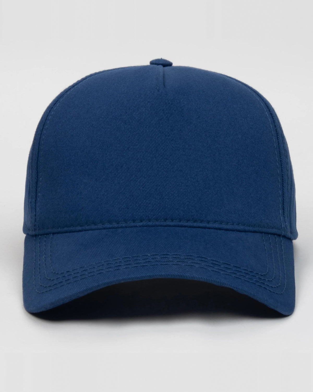 Denim Blue baseball cap, blank — no embroidery
