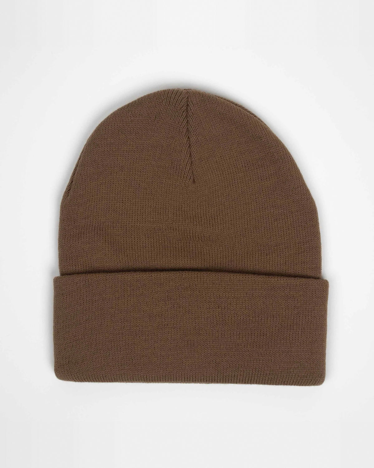 Mocha beanie, blank — no embroidery
