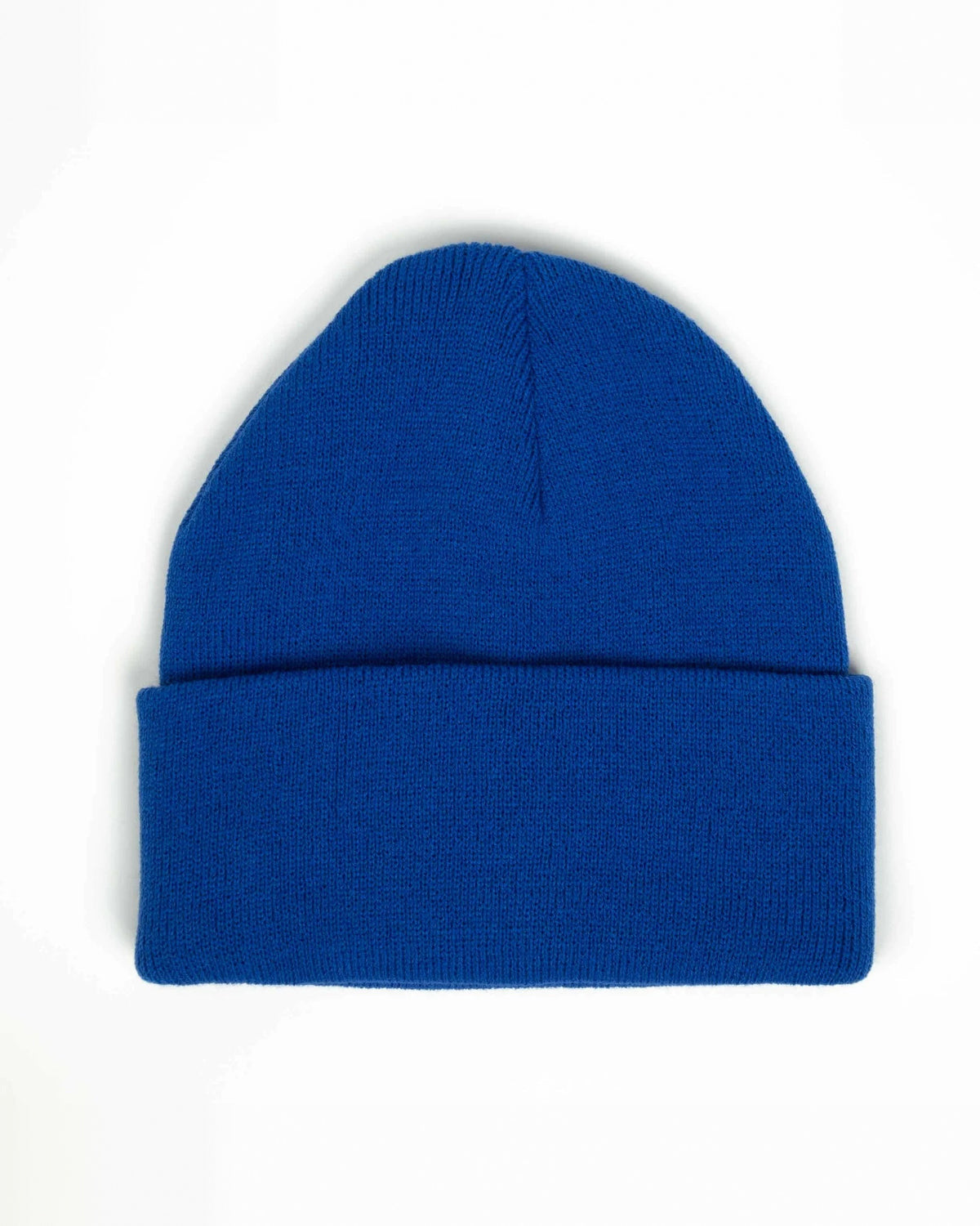 Royal Blue beanie, blank — no embroidery