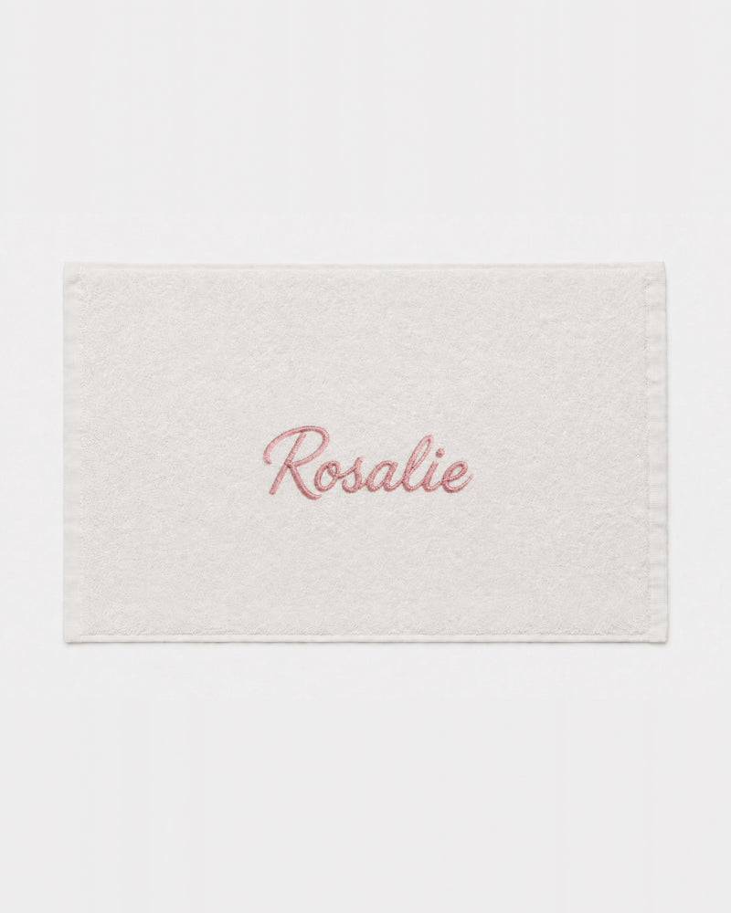 Wholesale Rosalie Embroidered Bamboo Hand Towel | Bulk Personalized Towels, 25+ Pieces